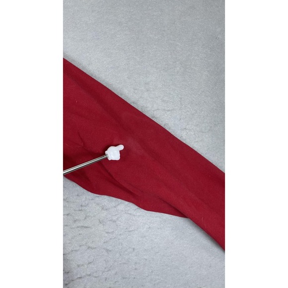 Polo Ralph Lauren Sweatshirt Mens Medium Red Crewneck Long Sleeve Pony Logo - Picture 6 of 13